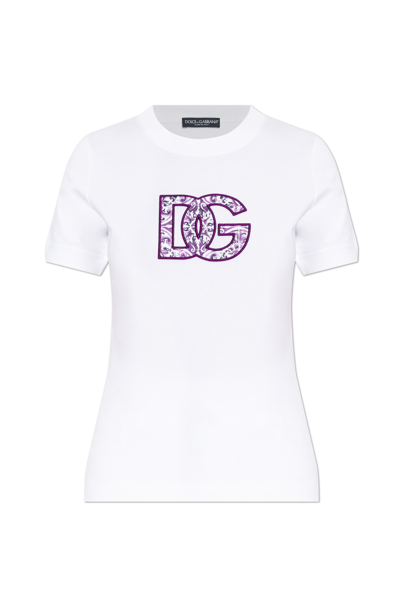 最新ファッション - DOLCE & GABBANA ホワイト長袖Tシャツ